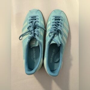 Adidas Women's Sky Blue Sneakers